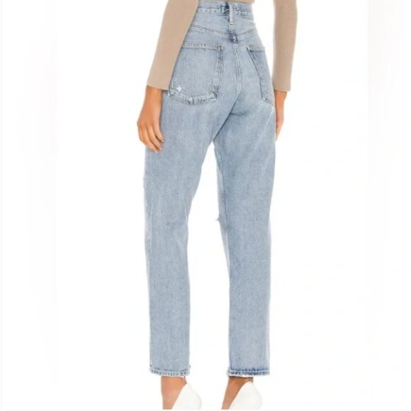 Agolde 90's Mid Rise Loose Fit Jeans in Captured Size 26 - Picture 8 of 12